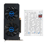 RX5700XT 8GB GDDR6 Computer Gaming Graphics Card 256-bit PCI Express 4.0 Dual Fan HDMI/DP 1080p High Performance GPU