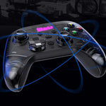 G7 Dual Mode Wireless Gaming Controller with Hall Effect Joysticks and Hall Triggers 1000Hz 6 Axis Gyro Mechanical Buttons for PC Switch iOS Android
