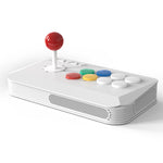 LinkMejor FROG Y5A Three Mode Arcade Fighter Stick for PC Android iOS Switch PS3 Linux with Blue Switch Mechanical Joystick Turbo Function Professional Fight Stick Arcade Game Controller