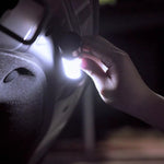 LinkMejor 6-in-1 1000lm Dual-light Zoomable Alarm Flashlight USB-C Rechargeable Mobile Power Bank Magnetic Camping Work Light