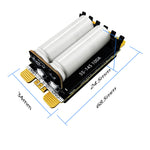 LinkMejor 5-14S 100A Brushless ESC AM32 Support Dshot600 Servo PWM for RC FPV Racing Drones Fixed-wing Aircraft RC Cars RC Boats Agricultural Spraying Drones