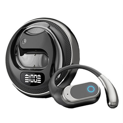 F206 TWS Headset Wireless bluetooth 5.49 Earphone 13mm Large Speaker 3D Stereo Surround Sound Dual Microphones Call Noise Cancelling 60H Playback LED Digital Display Magnetic Adsorption Touch Control Earhooks Sports Headphones