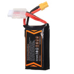 LinkMejor 11.1V 850mAh 100C 3S Lipo Battery XT30 Plug for RC Racing Drone