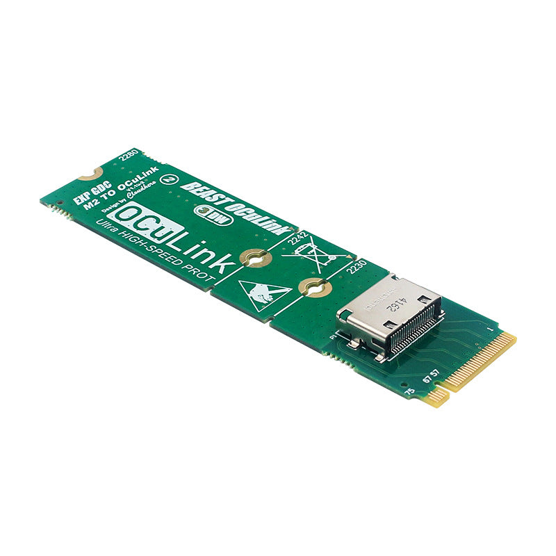 M.2 M Key To Oculink Adapter For OCULINK GPU Dock Mini PC Laptop To External Graphic Card High Speed Conveter Module