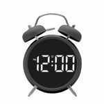 Metal Bell Powerful Wake-Up Alarm Clock Electronic Intelligent Loud Volume Student-Specific Wake-Up Artifact Super Loud Large Digital Display