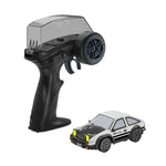 LinkMejor K14 RTR 1/64 2.4G 4WD Drift RC Car Mini Race LED Light Radio Control High-Speed Motor Full Proportional On-Road Racing Vehicle Model Boys Gifts Desktop Micro Toys