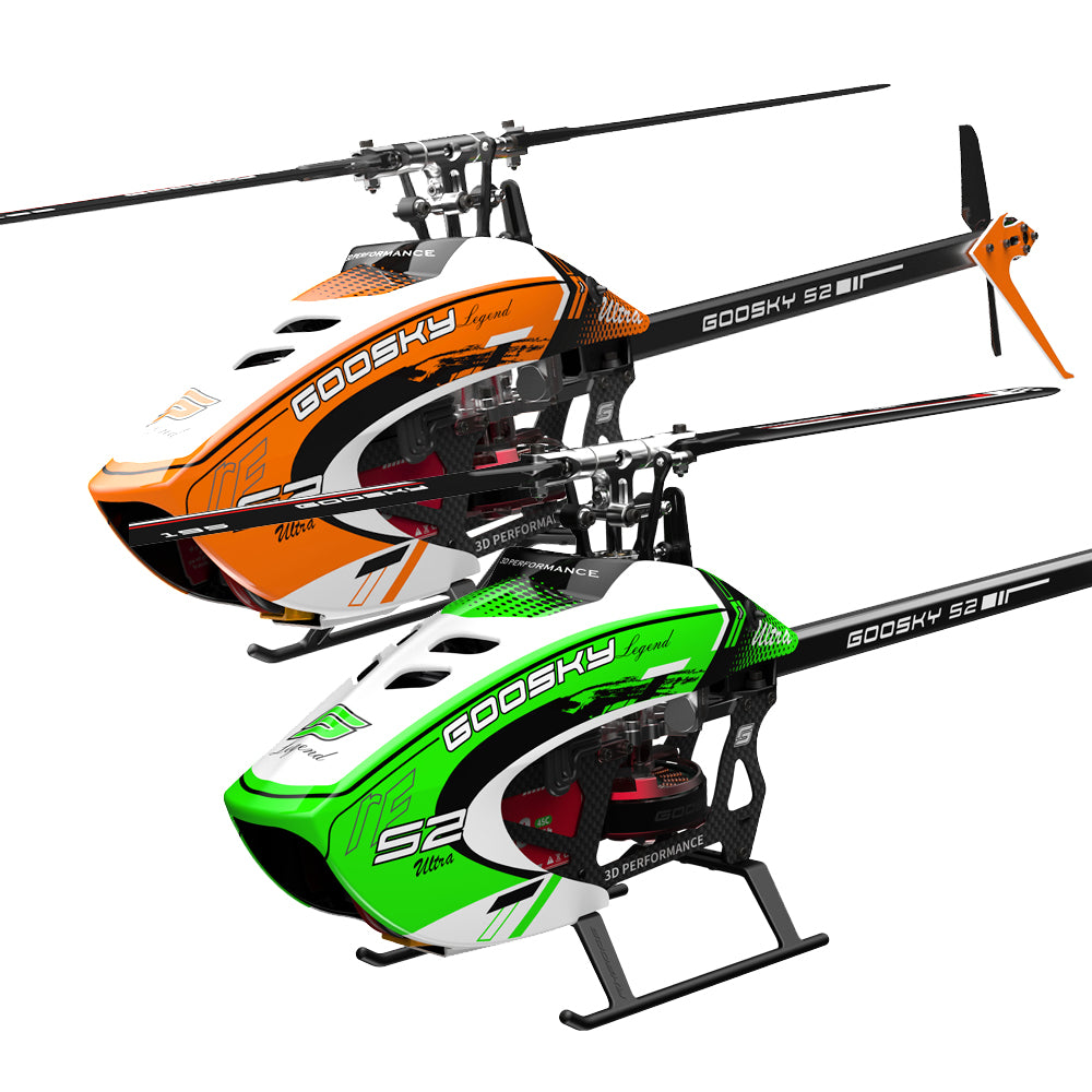 LinkMejor S2 Ultra 3D Aerobatic Dual Brushless Direct Drive Motor RC Helicopter BNF with Rotorflight Flight Control System
