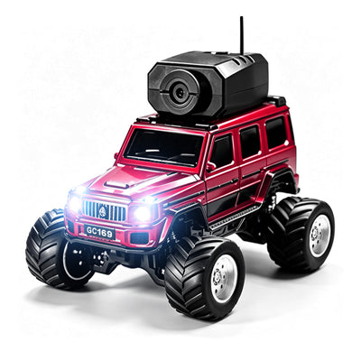 GC Toys GC169-B67 GC169-B72 RTR 1/64 2.4G RWD Mini RC Car Wifi Camera Photos Videos App Control LED Light Desktop Micro 3 Speed Off-Road Climbing Truck Pickup Rock Crawler Vehicles Models Toys
