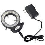 LinkMejor 4K Industrial Microscope Camera HDMI USB Outputs 180X C-mount Lens 144 LED Light Big Boom for PCB Repair Soldering
