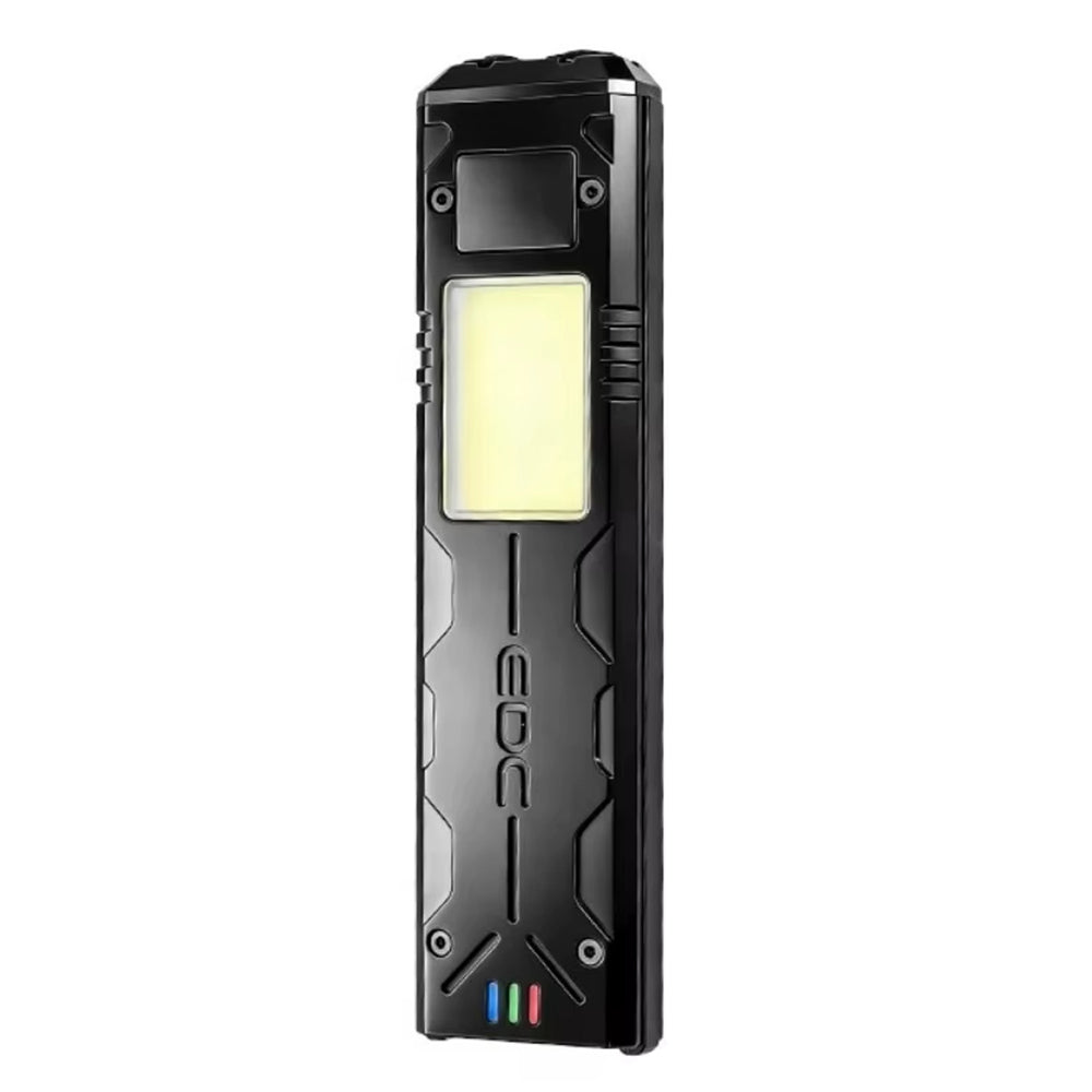 Bikight DC01 800LM 200M Super Bright LED Flashlight Rechargeable LED+COB Floodlight Magnetic Back Clip Portable Work Light for Outdoor Hiking Camping