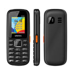 LinkMejor E1808 Mini 2G GSM 1.77-inch Three Cards Three Standby 800mAh FM Big Button Built-in Flashlight Mobile Phone for Senior Elder