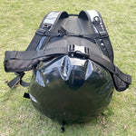 Xmund 30L IPX7 Waterproof Backpack Dry Bag Roll Top Floating for Kayaking Hiking Fishing Paddleboarding Motorcycle Travel Sports Gear