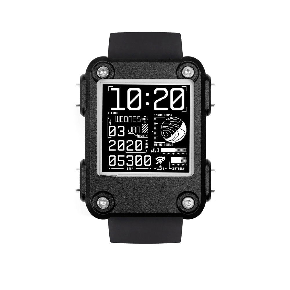 Smart Watch 2.0 PLUS Programmable Electronic Watch ESP32 Based Open Source E-Paper Display bluetooth Connectivity Real-Time Clock