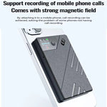 A5 AI Voice Recorder bluetooth Real-Time Transcription 60 Languages Translation ChatGPT 4 AI Summarization App Control Voice to Text 25H Battery Life Portable Magnetic Voice Recorder