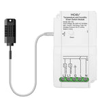 MS-103 Tuya WiFi Smart Temperature Humidity Switch Module Sensor Dual Relay Output Smart Life App Wireless Controller Work with Alexa Google