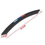 M-Color Sport Wheel Eyebrow Arch Lips Fender Guard Protector Strip Trim Universal