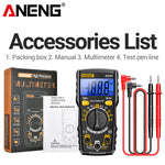 LinkMejor SZ303 Multifunctional Measure Meter with Accurate AC/DC Voltage Current Resistance Hz Reading Convenient Auto Power Off Compact Portable Backlit Display Top Electrical Testing Tool