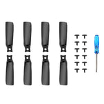 LinkMejor 4022F Lightweight Colorful Propeller Props Blades Accessories for DJI FLIP RC Drone Quadcopter