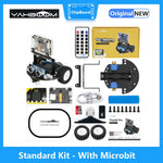 Yahboom Tiny Bit Pro AI Visual Robot Car K210 Module 200W Pixel Camera 2 Inch LCD Screen MakeCode Programming Autonomous Driving Sensor Kit