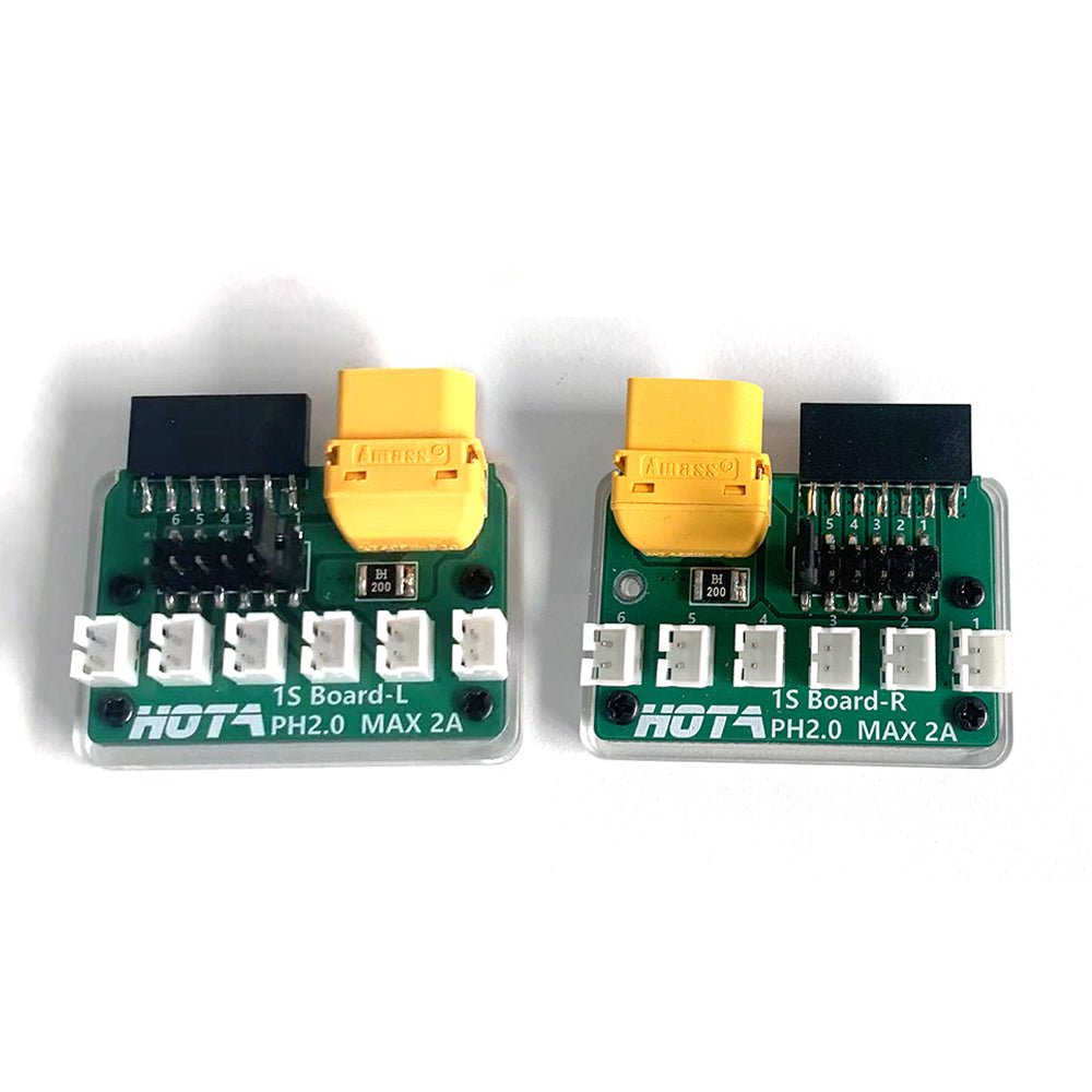 1S Battery Adapter 6-channel PH2.0 / BT2.0 MAX 2A for HOTA D6 Pro Charger
