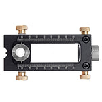Cabinet Hardware Drill 6/8/10/12mm Hole Punch Locator Flat Screw Woodworking Drill Jig Baby Bed Crib Screws Hardware Drill Guide for Beds Headboards Chairs Furniture