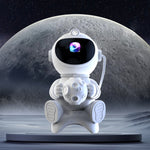 LinkMejor Astronaut Projection Lamp With Bluetooth Speaker Rocket Astronaut Starry Sky Lamp Atmosphere Lamp Night Lamp Gift Ornaments