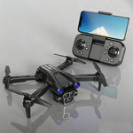 LinkMejor N602 WiFi FPV with Electric Adjustment HD Dual Camera Optical Flow Positioning Foldable RC Drone Quadcopter RTF