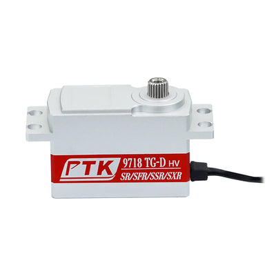 LinkMejor 9718 TG-D 60.2g High-resolution Digital Servo Metal Gear IP65 Waterproof Rating for Airplane RC Aircraft Fixed Wing Car