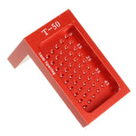 Mohoo 60/100/160mm Scriber Aluminum Alloy Woodworking Line Scriber Marking T Ruler
