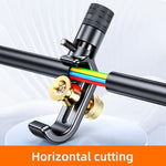 Armored Cable Stripper Optical Fiber Cable Slitter 8-30mm Adjustable Aluminum Blade Compact Ergonomic Cable Sheath Cutter Stripping Tool Fiber Optic Jacket Slitter Portable Professional Tool