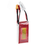 LinkMejor 7.4V 750mAh 95C 2S LiPo Battery XT30 JST Plug for RC Drone