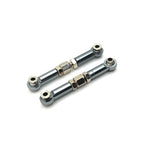 Upgraded Parts Metal Adjustable Steering Rod Set for MJX Hyper Go 16207 16208 16209 16210 H6 1/16 RC Car Vehicle Models Accessories Parts