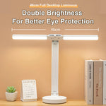 LinkMejor Desk Lamp Eye-friendly USB Rechargeable 4000mAh Table Lamp Student Dormitory Reading Lamp Bedroom Lamp