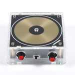 Music Tesla Coil Bluetooth/AUX Dual Mode Music Box 48V Input Transparent Acrylic Artificial Lightnings Touchable Science Experiments Audio Input