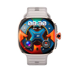 LinkMejor APPLLP 6 MAX 4G/5G AI Android Smart Watch 2.16 Inch AMOLED Display GPS WiFi 1150mAh Massive Battery Heart Rate Blood Pressure SpO2 Monitor Sleep Monitoring Multi-sport Modes Music Playback NFC Function 2MP Pull-out Camera