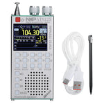 ATS120 ATS125 SI4732 ESP32 Bluetooth SSB FM 64-108MHz AM LSB USB All Band Radio Receiver + 2.4 inch TouchLCD