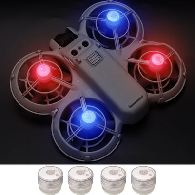 LinkMejor Mini Night Flight Signal Strobe Light Warning LED Flash Lamp Accessories for DJI NEO 2 RC Drone Quadcopter