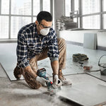LinkMejor 180-LI for Bosch Professional Cordless Angle Grinder 18V Brushless Motor 11000RPM 700W Equivalent Power Lightweight Compact Design