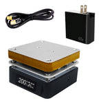 LinkMejor T55 Smart Mini Constant Temp Adjustable Preheating Desoldering Station for Phone / LED Lamp Beads / PCBA / Liquid Heating Repair Tool