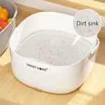 Ultrasonic Vegetable Washing Machine Fruit Dirt Cleaning Household Food Washer Pesticide Residue Washer Fruit Purifier Basket