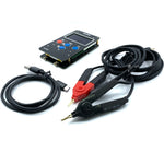 100/1K/10kHz Handheld Precision Digital Bridge Meter for Resistance Capacitance Inductance ESR Measurement with 0.1% Accuracy Auto-Ranging