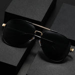Men's Polarized Sunglasses Classic Fashion Metal Frame Pilot Sun Glasses for Traveling Surfing Driving Fishing UV400