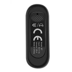 LinkMejor Q26 2-In-1 Wireless Lavalier Earphone Car bluetooth 5.4 Receiver Adapter Stereo Sound LED Digital Display Clips-on External Headphone