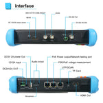 IPC-9800CADHS Plus+ 7inches 4K Camera Engineering Treasure Video Surveillance Tester for CCTV IPC Poe Tester