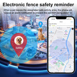4G LTE Pet GPS Tracker IP66 Waterproof with Long Standby Real Time Tracking for Dogs Cats Electronic Fence Anti-Lost Device