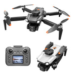 LinkMejor S119 WiFi FPV with LCD Screen Controller HD Dual Camera Servo Gimbal 360° Obstacle Avoidance Brushless Foldable RC Drone Quadcopter RTF