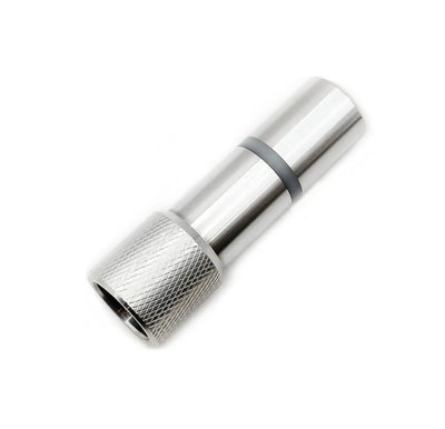 LinkMejor Extension Rod Shortwave Antenna Adapter M Plug to M10 Thread Aluminum Alloy Car Mounted GP Antenna DIY Vertical Ground Plane Equipment