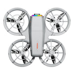 LinkMejor Z809 WiFi FPV with 4.3inch LCD Screen Controller HD Dual Camera Electrically Adjustable Optical Flow Hover Automatic Obstacle Avoidance Circle Protection Dazzling Lights Brushless 2.4G 4CH 6-Axis Remote Control Toys RC Drone Quadcopter RTF