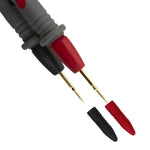 LinkMejor PT1008 20A 1000V Silicon Rubber Wire Retardant Gilded Sharp Needle Probe Digital Multimeter Test Lead with Crocodile Clip