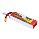 LinkMejor 11.1V 5500mAh 75C 3S LiPo Battery XT60 Plug for RC Drone